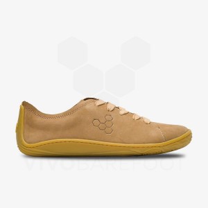 Beige Brown Women's Vivobarefoot Addis Lifestyle Shoes | UAE 140CP