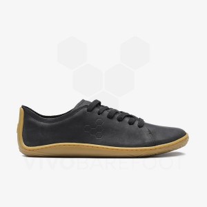 Black Women's Vivobarefoot Addis Lifestyle Shoes | UAE 143ZD