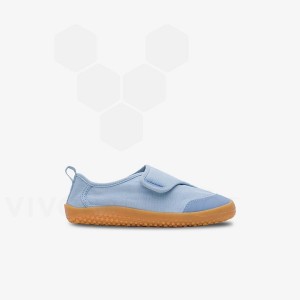 Blue Kids' Vivobarefoot Gaia Preschool Shoes | UAE 055JE