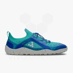 Blue Women's Vivobarefoot Primus Trail Knit FG Training Shoes | UAE 160IR