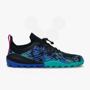 Blue / Black Men's Vivobarefoot Hydra Esc Trail Running Shoes | UAE 359RX