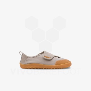 Brown Kids' Vivobarefoot Gaia Preschool Shoes | UAE 057HT