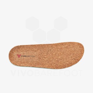 Brown Men's Vivobarefoot Cork Insoles | UAE 289JE