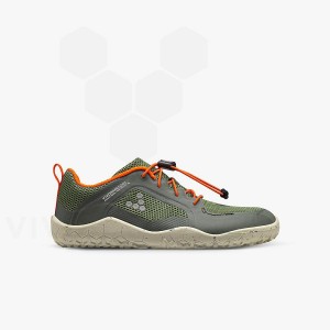 Green Kids' Vivobarefoot Primus Trail II FG Shoes | UAE 024OB