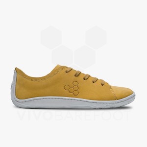 Mustard Women's Vivobarefoot Addis Lifestyle Shoes | UAE 139DO