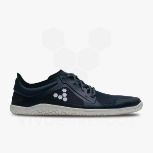 Navy Men's Vivobarefoot Primus Lite III Road Running Shoes | UAE 394IR