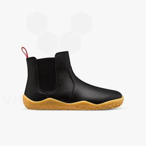 Obsidian Kids' Vivobarefoot Fulham II Shoes | UAE 020SZ