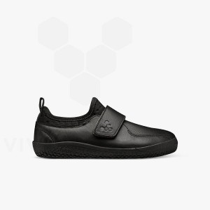 Obsidian Kids' Vivobarefoot Primus School II Shoes | UAE 022QC