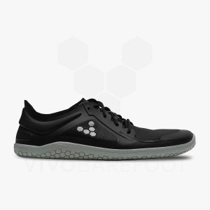 Obsidian Men's Vivobarefoot Primus Lite All Weather Training Shoes | UAE 330UK