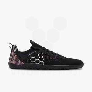 Obsidian Men's Vivobarefoot Primus Lite Knit Training Shoes | UAE 339LQ