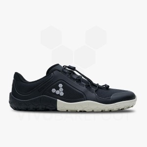 Obsidian Men's Vivobarefoot Primus Trail III All Weather FG Training Shoes | UAE 324AS