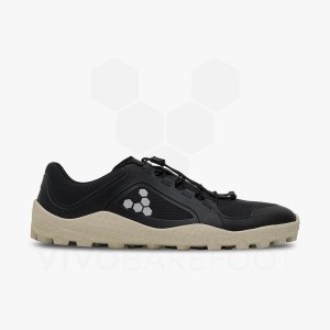 Obsidian Men's Vivobarefoot Primus Trail III All Weather SG Hiking Shoes | UAE 414OB