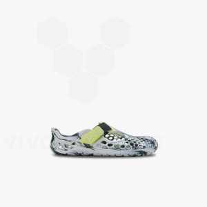 Obsidian / White Kids' Vivobarefoot Ultra Bloom Preschool Shoes | UAE 051NN