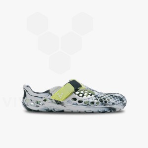 Obsidian / White Kids' Vivobarefoot Ultra Bloom Juniors Shoes | UAE 046SZ