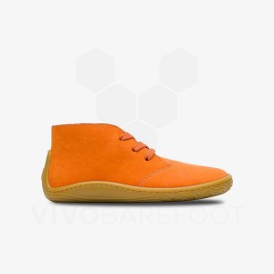 Orange Kids' Vivobarefoot Gobi Addis Juniors Shoes | UAE 008EI