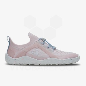 Pink Women's Vivobarefoot Primus Trail Knit FG Hiking Shoes | UAE 257PV