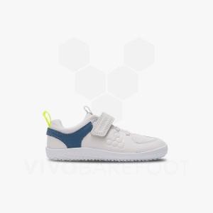 White Kids' Vivobarefoot Primus Ludo Preschool Shoes | UAE 082IR