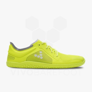 Yellow Men's Vivobarefoot Primus Lite III Road Running Shoes | UAE 392KW